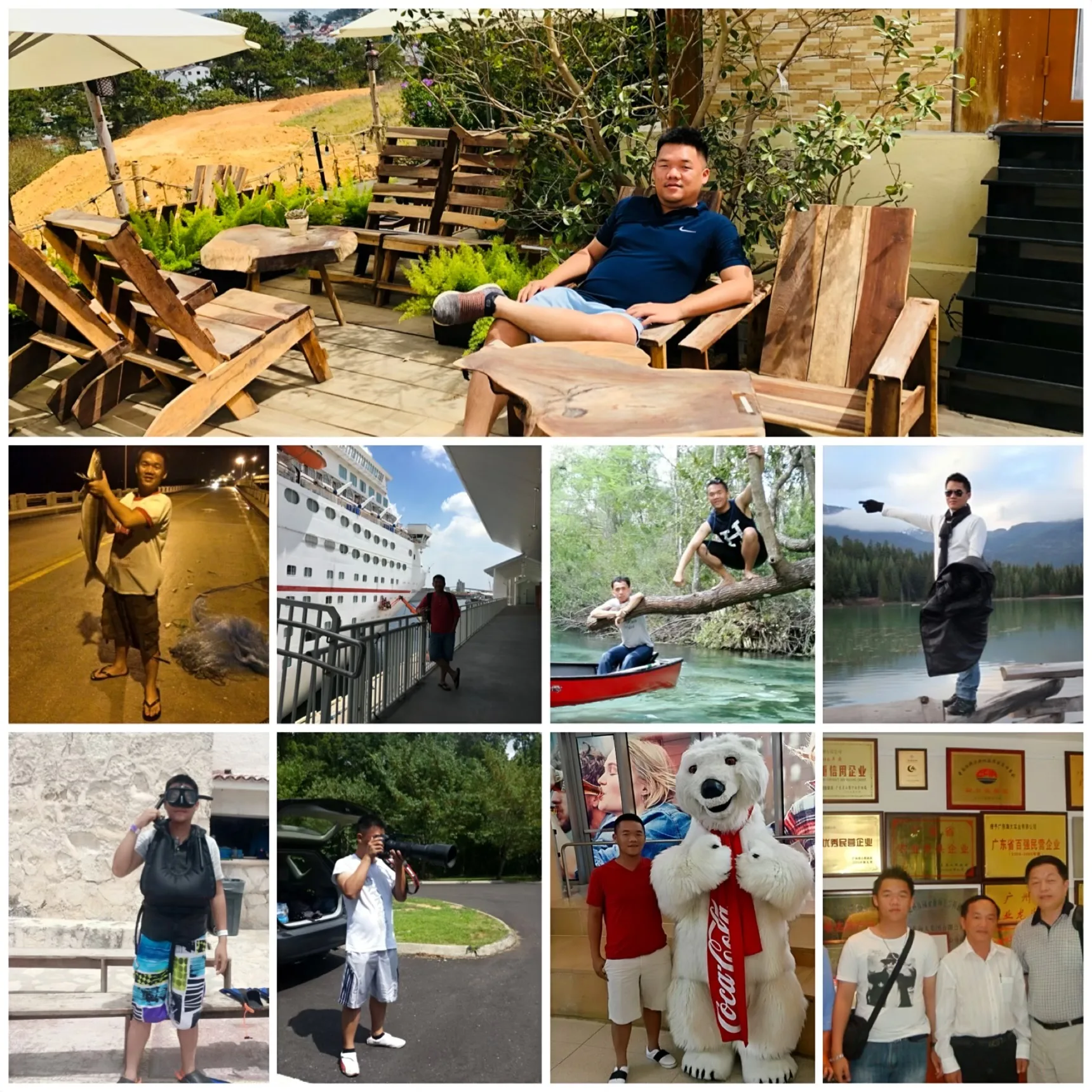 Le V Pham at a life event