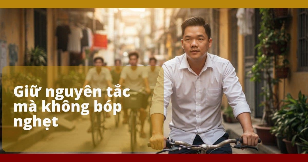 Giu nguyen tac voi gioi tre