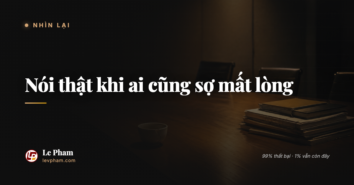 Noi that-mat long hay mat viec